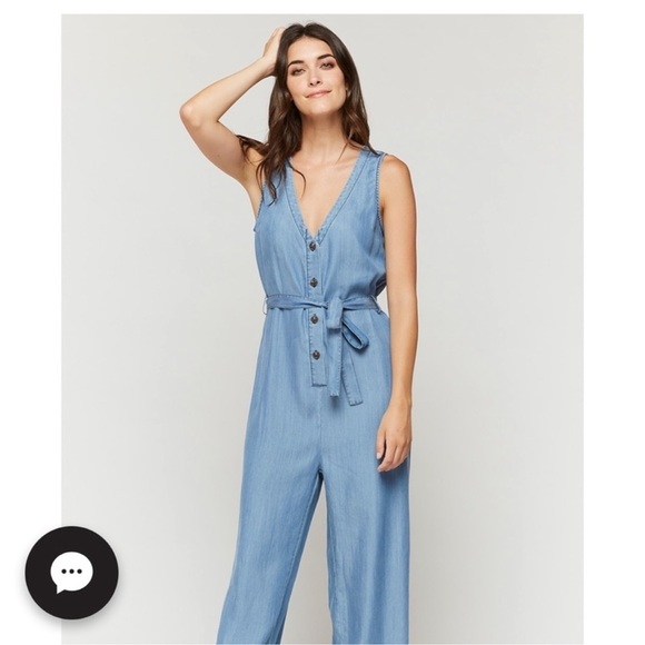 NWOT Velvet Heart Esperanza Olive Green Jumpsuit Size XS - Picture 7 of 8